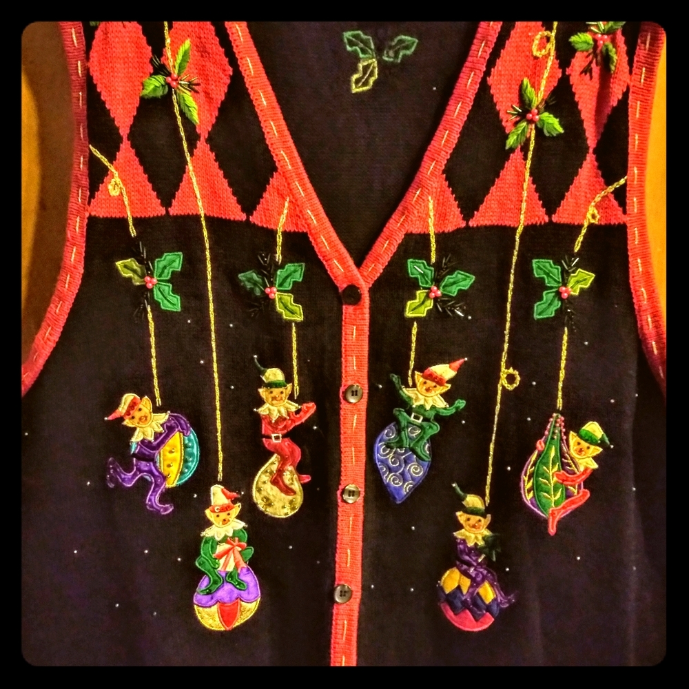 Ugly Christmas Sweater Vest